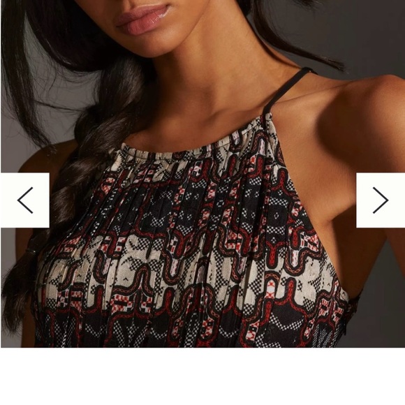 Anthropologie Multicolor Patterned Maxi Dress - Picture 3 of 14